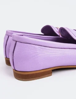 Loafers-L'INTERVALLE Fayette Lilac Leather