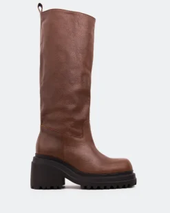 Tall Boots-L'INTERVALLE Fenton Tan Leather