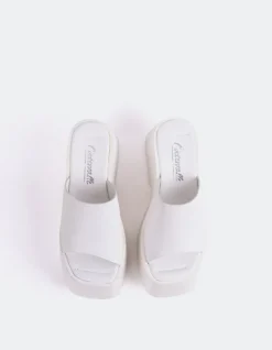 Platform-L'INTERVALLE Fidèle White Leather
