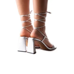 Strappy-L'INTERVALLE Filomena Silver Metal