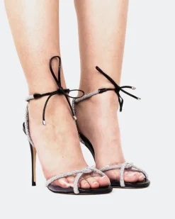 Strappy|High Heels-L'INTERVALLE Flamingo, Black Naplack/Naplack Noir