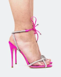 Strappy|High Heels-L'INTERVALLE Flamingo, Pink Naplack/Naplack Rose