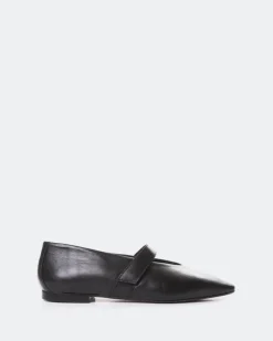 Mary-jane|Ballerinas-L'INTERVALLE Flordeliz Black Leather