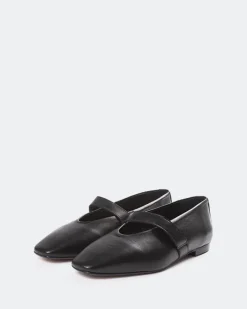 Mary-jane|Ballerinas-L'INTERVALLE Flordeliz Black Leather