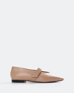 Mary-jane|Ballerinas-L'INTERVALLE Flordeliz Nude Leather