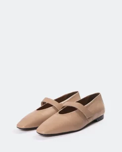 Mary-jane|Ballerinas-L'INTERVALLE Flordeliz Nude Leather