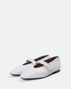 Mary-jane|Ballerinas-L'INTERVALLE Flordeliz White Leather