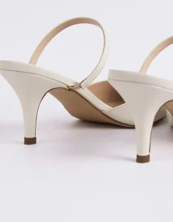Mules-L'INTERVALLE Forsythia Off White Leather