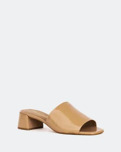 Mid Heels-L'INTERVALLE Fortunata Camel Naplack