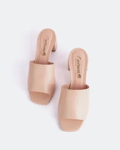Mid Heels-L'INTERVALLE Fortunata Pink Leather