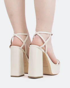 Platform|Strappy-L'INTERVALLE Fremont, Vanilla Naplack/Naplack Vanille