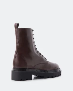 Ankle Boots-L'INTERVALLE Freud Brown Leather