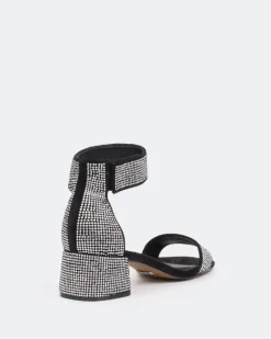 Mid Heels-L'INTERVALLE Garcelle, Black Suede/Suède Noir