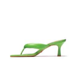 Mid Heels-L'INTERVALLE Gardenia Green Leather
