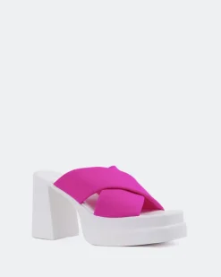 Platform-L'INTERVALLE Gela Fucshia Lycra