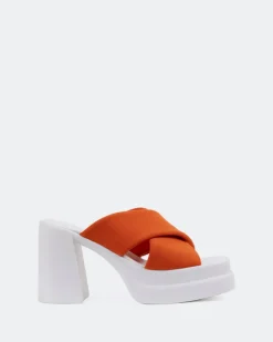 Platform-L'INTERVALLE Gela Orange Lycra