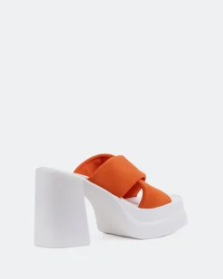 Platform-L'INTERVALLE Gela Orange Lycra