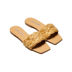 Flats-L'INTERVALLE Gella Natural Rafia