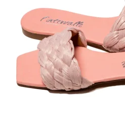 Flats-L'INTERVALLE Gella Pink Rafia