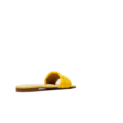 Flats-L'INTERVALLE Gella Yellow Rafia