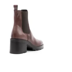 Chelsea|Ankle Boots-L'INTERVALLE Germains Brown Leather