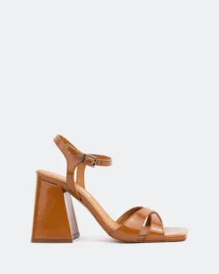High Heels-L'INTERVALLE Giligan, Chestnut Nap./Nap Chataine
