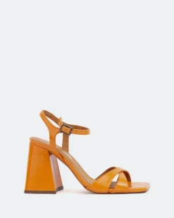 High Heels-L'INTERVALLE Giligan, Orange Naplack/Nap.Orange