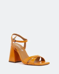 High Heels-L'INTERVALLE Giligan, Orange Naplack/Nap.Orange