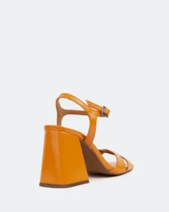 High Heels-L'INTERVALLE Giligan, Orange Naplack/Nap.Orange