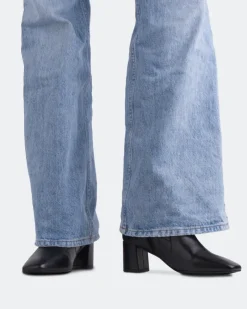 Ankle Boots-L'INTERVALLE Gillian Black Leather