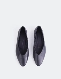 Ballerinas-L'INTERVALLE Glissandra Navy Leather