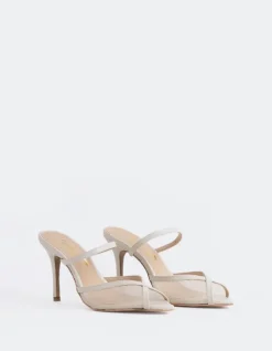 High Heels|Mules-L'INTERVALLE Gloxinia Off White Leather