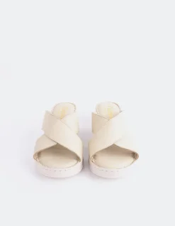 Wedges-L'INTERVALLE Govina Taupe Leather