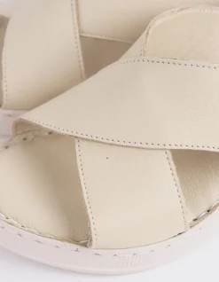 Wedges-L'INTERVALLE Govina Taupe Leather