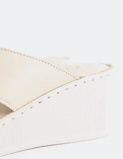 Wedges-L'INTERVALLE Govina Taupe Leather