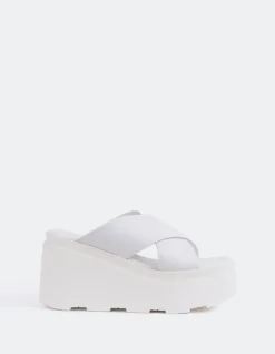 Platform-L'INTERVALLE Grateful White Leather
