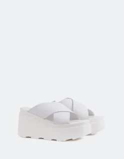 Platform-L'INTERVALLE Grateful White Leather