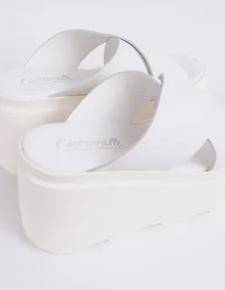Platform-L'INTERVALLE Grateful White Leather