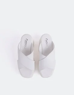 Platform-L'INTERVALLE Grateful White Leather