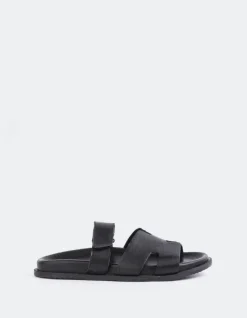 Flats-L'INTERVALLE Gustave Black Leather