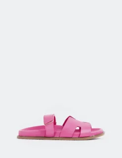 Flats-L'INTERVALLE Gustave Fuchsia Leather