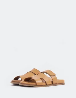 Flats-L'INTERVALLE Gustave Tan Leather