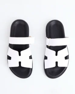 Flats-L'INTERVALLE Gustave White Leather