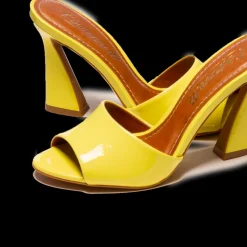 Mules-L'INTERVALLE Hakkasan Yellow Naplack