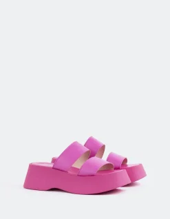 Platform-L'INTERVALLE Happy Pink Leather