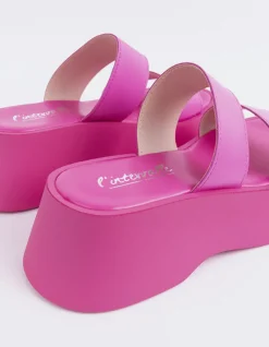 Platform-L'INTERVALLE Happy Pink Leather