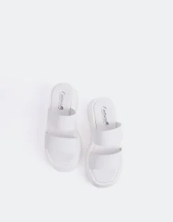 Platform-L'INTERVALLE Happy White Leather