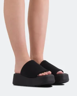 Platform-L'INTERVALLE Harlow Black Puff