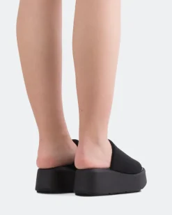 Platform-L'INTERVALLE Harlow Black Puff