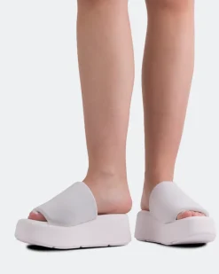 Platform-L'INTERVALLE Harlow White Puff